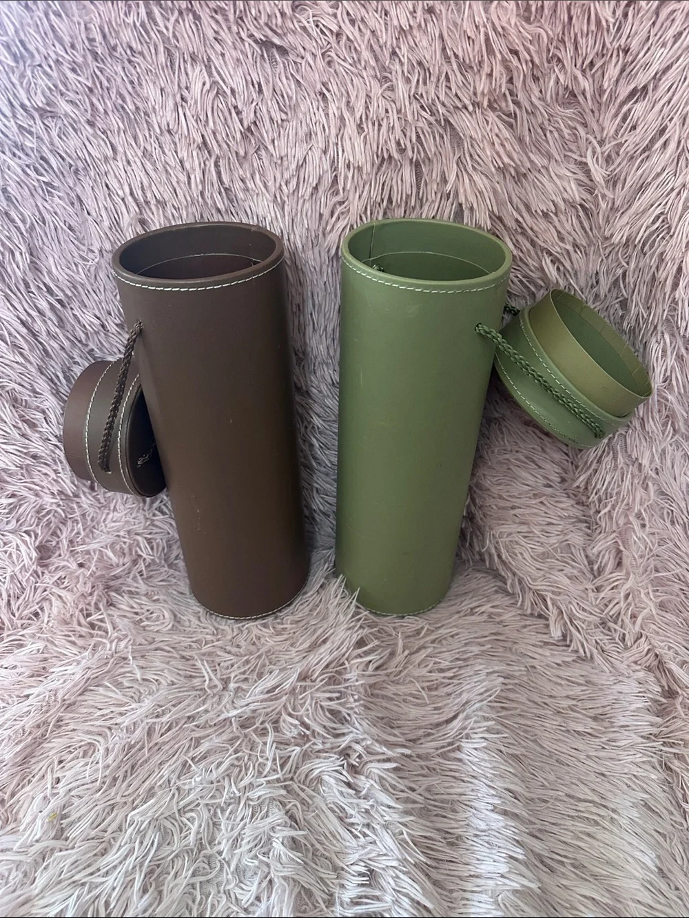 Vintage Pooch & Sweatheart Wine Bottle Travel Tote Carrying Storage Caddy